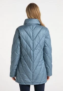 Mujer DREIMASTER BARADELLO - Chaqueta De Invierno - Graublau -Tienda DreiMaster barata 4a25e643b38a412aabb85fc630f7c1e1