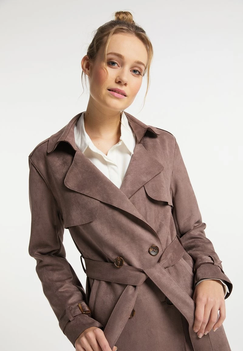 DreiMaster Mujer Gabardina - Taupe 4 DreiMaster Mujer Gabardina - Taupe - Imagen 4