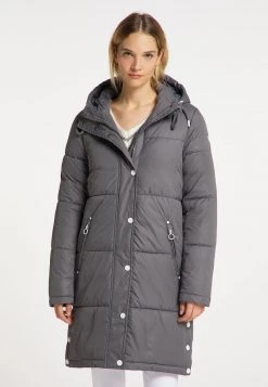 Mujer DREIMASTER EISSEGLER - Abrigo De Invierno - Dunkelgrau