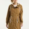 Mujer DREIMASTER BOUNDRY - Parka - Dunkelsand