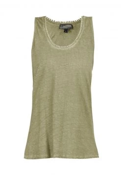 DreiMaster Mujer Top - Militär Oliv -Tienda DreiMaster barata 4beff1a18a5a4a8d99157ea9f28df79d