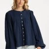 DREIMASTER INCUS - Blusa - Marine, Mujer