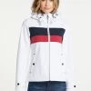 Mujer DREIMASTER BRIDGEPORT - Chaqueta Outdoor - Weiss Nachtblau