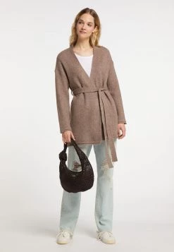 Mujer DREIMASTER TAKELAGE - Bolso De Mano - Dunkelbraun