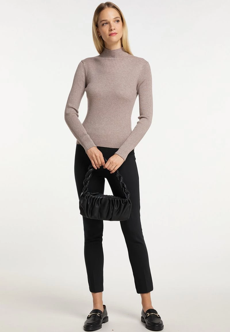 DREIMASTER KEYTI - Jersey De Punto - Taupe Melange, Mujer 2 DREIMASTER KEYTI - Jersey De Punto - Taupe Melange, Mujer - Imagen 2