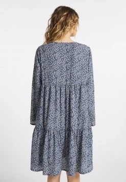 DreiMaster Mujer Vestido Informal - Marine Wollweiss -Tienda DreiMaster barata 4ea5e34ef0cb4e42be4aee4bedc8ceee