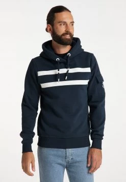 Hombre DREIMASTER KILATA - Jersey Con Capucha - Marine