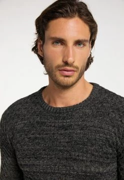 Hombre DREIMASTER ABREL - Jersey De Punto - Schwarz -Tienda DreiMaster barata 4f9342208b19429095324159a9c30ebd