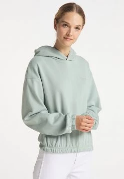 Mujer DREIMASTER BRIDGEPORT - Jersey Con Capucha - Mint