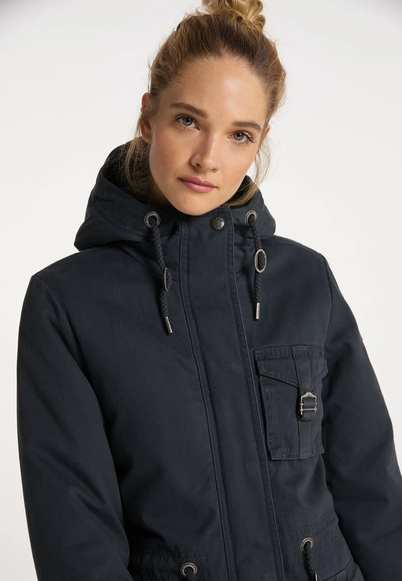 Mujer DREIMASTER ALTIPLANO - Abrigo De Invierno - Graphit Marine 4 Mujer DREIMASTER ALTIPLANO - Abrigo De Invierno - Graphit Marine - Imagen 4