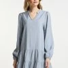 Mujer DREIMASTER MARKANI - Vestido Informal - Taubenblau