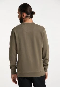 Hombre DREIMASTER TAKELAGE - Sudadera - Militäroliv -Tienda DreiMaster barata 50af379e6477414bb5d413bae834fadf