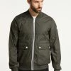 Hombre DREIMASTER BOUNDRY - Chaquetas Bomber - Dunkeloliv