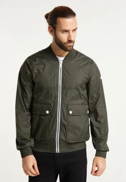 Hombre DREIMASTER BOUNDRY - Chaquetas Bomber - Dunkeloliv