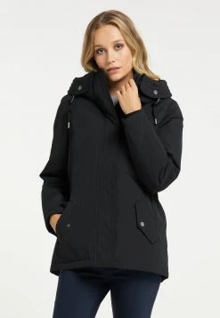 Mujer DREIMASTER ACALMAR - Abrigo De Invierno - Schwarz