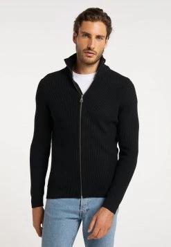 Hombre DREIMASTER ABREL - Chaqueta De Punto - Schwarz