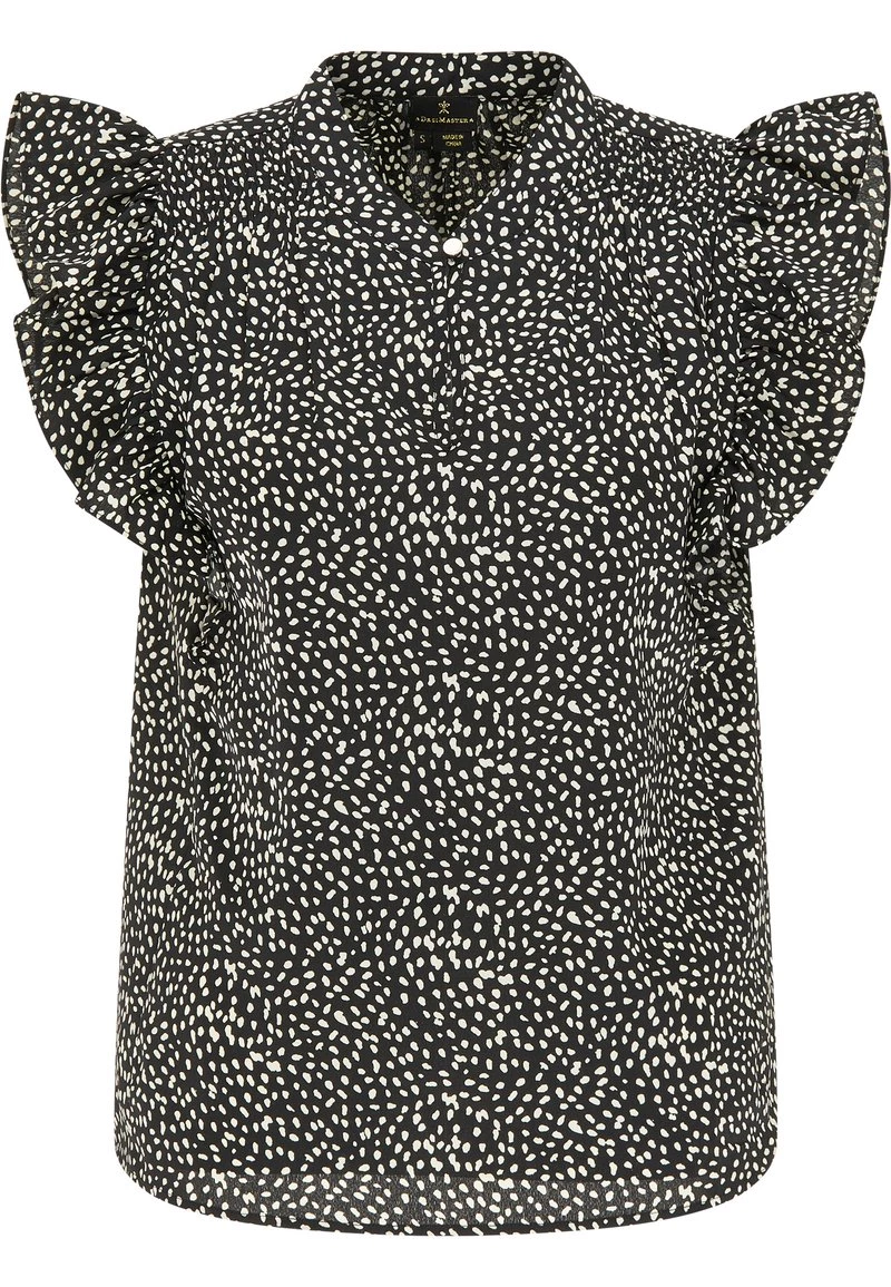 Mujer DREIMASTER BOLINE - Blusa - Schwarz Gepunktet 5 Mujer DREIMASTER BOLINE - Blusa - Schwarz Gepunktet - Imagen 5