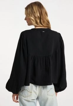 Mujer DREIMASTER INCUS - Blusa - Schwarz 7 Mujer DREIMASTER INCUS - Blusa - Schwarz -Tienda DreiMaster barata 53ccdc4710054116b4c1289fc82fd47e