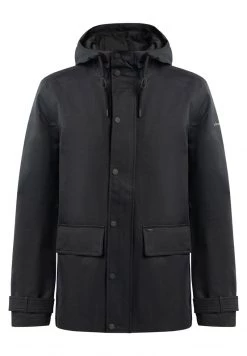 Hombre DREIMASTER PRYAM - Impermeable - Schwarz -Tienda DreiMaster barata 53ec4edbbeed40c1bedf5265e8702f68