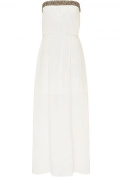 Mujer DREIMASTER EMBELL - Vestido Largo - Wollweiss -Tienda DreiMaster barata 5439c86440b0427ea615f53c1f12e4d6