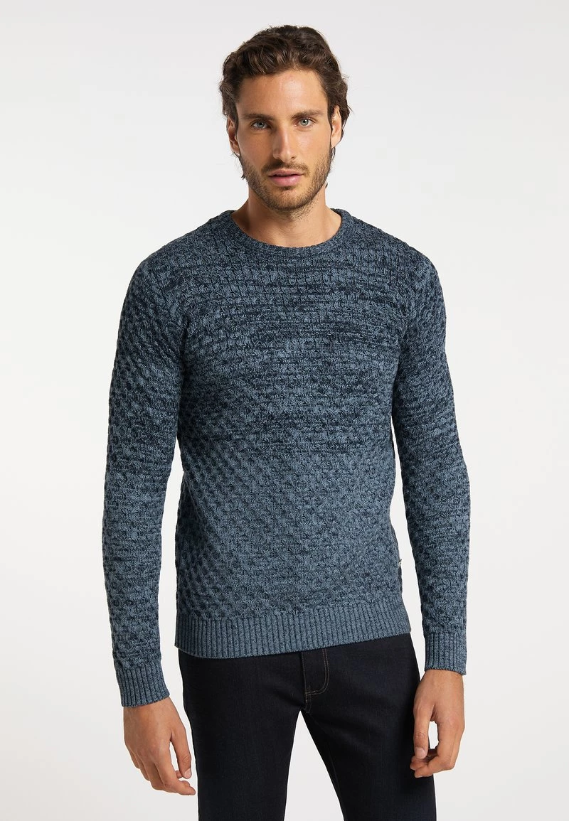 DREIMASTER ABREL - Jersey De Punto - Blaugrau, Hombre 1 DREIMASTER ABREL - Jersey De Punto - Blaugrau, Hombre