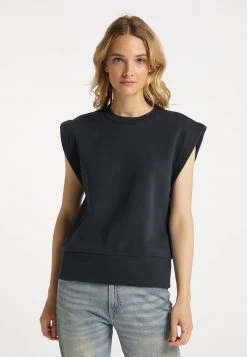 Mujer DREIMASTER TAKELAGE - Camiseta Básica - Dunkelmarine