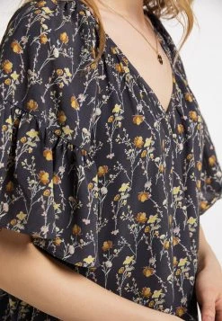 DreiMaster Mujer Vestido Informal - Grau Mehrfarbig -Tienda DreiMaster barata 550d12d1815e404dac00475b919404d6