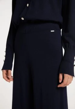 Mujer DREIMASTER BARADELLO - Pantalones - Marine -Tienda DreiMaster barata 55a479c8e0ca418784a35142e90cb84c