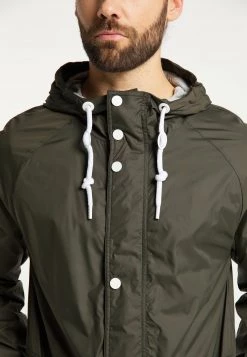 Hombre DREIMASTER BOUNDRY - Chaqueta Outdoor - Dunkeloliv -Tienda DreiMaster barata 55f27746fbe14469a15c1b1dcaf34ba9