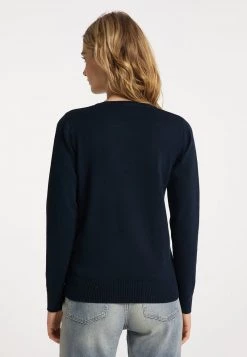 Mujer DREIMASTER FUMO - Jersey De Punto - Marine -Tienda DreiMaster barata 5724fbb94dab4dfaaef3499943c0577a