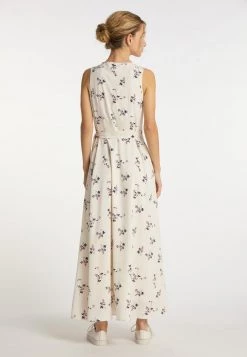 DreiMaster Mujer Vestido Largo - Wollweiss Mehrfarbig -Tienda DreiMaster barata 5893cc52a139487382e05c0388afab91