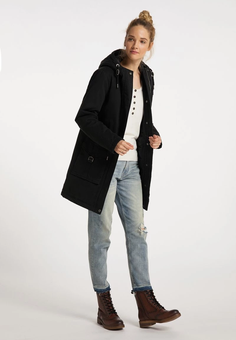 Mujer DREIMASTER ALTIPLANO - Abrigo De Invierno - Schwarz 2 Mujer DREIMASTER ALTIPLANO - Abrigo De Invierno - Schwarz - Imagen 2