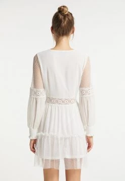 DreiMaster Mujer Vestido Informal - Wollweiss -Tienda DreiMaster barata 58bb12ede11d4f6dbde7c87e856a9297