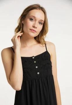 DREIMASTER EMBELL - Vestido Informal - Schwarz, Mujer -Tienda DreiMaster barata 58fab708b33b49afba9789de6b100352