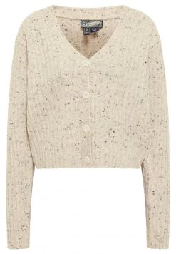 DREIMASTER INCUS - Chaqueta De Punto - Beige Melange, Mujer -Tienda DreiMaster barata 59e252cd6532425987857725a4c8583d