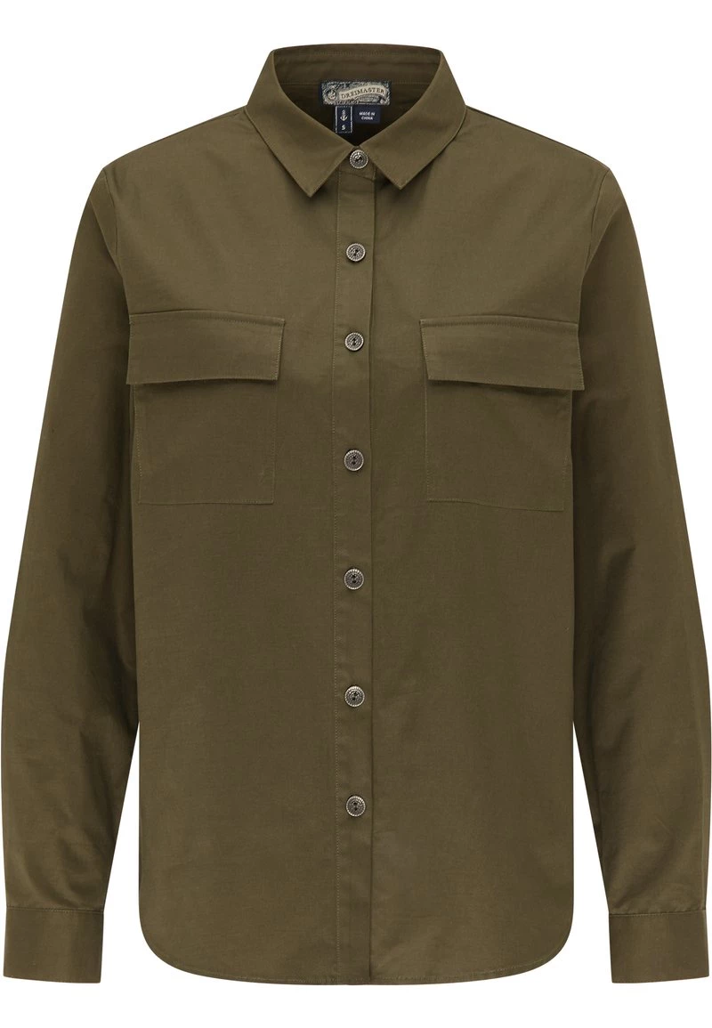 Mujer DREIMASTER ELMWOOD - Camisa - Oliv 5 Mujer DREIMASTER ELMWOOD - Camisa - Oliv - Imagen 5