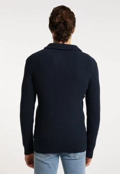 DREIMASTER ABREL - Chaqueta De Punto - Marine, Hombre -Tienda DreiMaster barata 5bd7be29adbe49dfb7e0312b2739d328