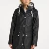 Mujer DREIMASTER DRYMASTER - Parka - Schwarz