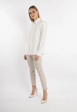 DreiMaster Camisa - Wollweiss, Mujer