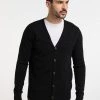 DreiMaster Hombre Chaqueta De Punto - Schwarz