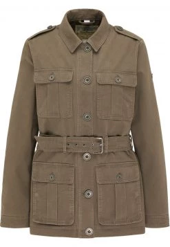 Mujer DREIMASTER INCUS - Chaqueta De Entretiempo - Grau Oliv -Tienda DreiMaster barata 5edc066bc3bd4d2ead92273b2745b4dc