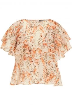 Mujer DREIMASTER SASHIMA - Blusa - Rost Geblümt -Tienda DreiMaster barata 5ee2129e193e4ab8a7d3d0633bc5e7a6