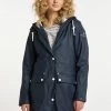 Mujer DREIMASTER DRYMASTER - Parka - Dunkelmarine