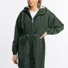 DreiMaster Mujer ÜBERGANGS - Parka - Tannengrün
