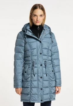 DREIMASTER BARADELLO - Abrigo De Invierno - Graublau, Mujer