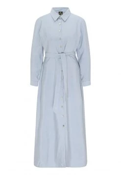 Mujer DREIMASTER MARKANI - Vestido Camisero - Light Blue -Tienda DreiMaster barata 603846ef594e4253b81738494d785e69