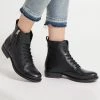 Mujer DREIMASTER PLUMDALE - Botines Con Cordones - Schwarz