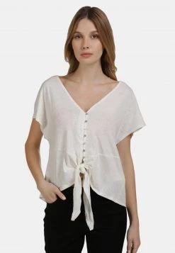 DreiMaster Mujer Camisa - Wollweiss
