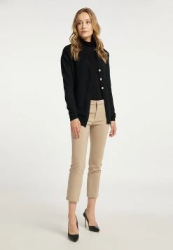 Mujer DREIMASTER MALEGNANO - Chaqueta De Punto - Schwarz -Tienda DreiMaster barata 61f3950e0ed34ccbbed7596546b89729