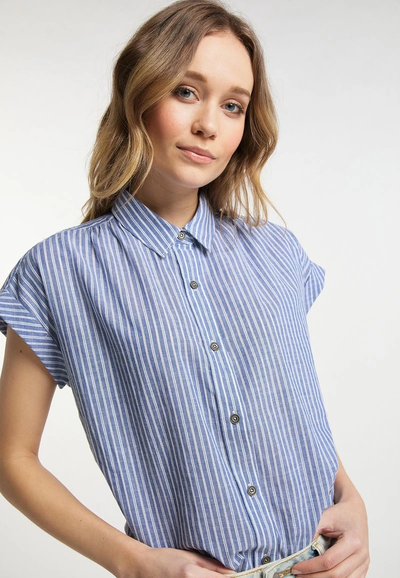 Mujer DREIMASTER ABREL - Camisa - Wollweiss Hellblau 4 Mujer DREIMASTER ABREL - Camisa - Wollweiss Hellblau - Imagen 4